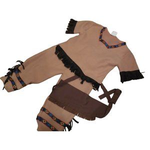 Native American  Halloween  Dress up Play- Size Child Small- 3 piece